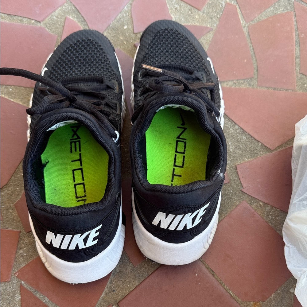 Nike Black and White Training Shoes